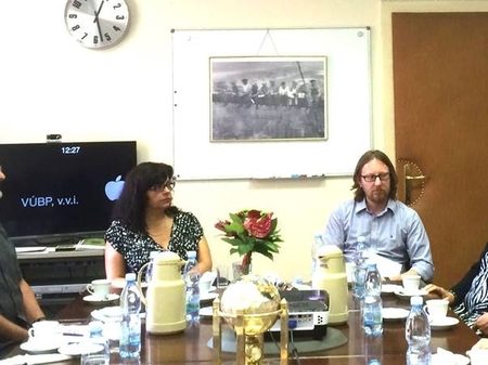 Návštěva ministryně práce a sociálních věcí Mgr. Michaely Marksové ve VÚBP, v.v.i. dne 2. 9. 2015