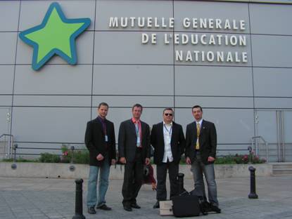 Konferenční centrum MGEN v Paříži - setkání s kolegy z ČIŽP a SIŽP