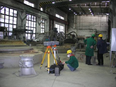 Measurements in the metallurgical plant
